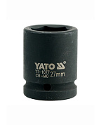 Головка торцевая ударная шестигранная YATO YT-1077 3/4" М27 x 53 мм