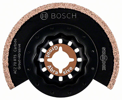 Сегментоване полотно Bosch Starlock Carbide-RIFF ACZ 70 RT5 Фото 1