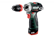 Аккумуляторный шуруповерт Metabo PowerMaxx BS BL Q, 601749500