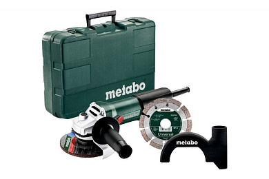 Болгарка Metabo WEV 850-125 Set, 603611510 Фото 1