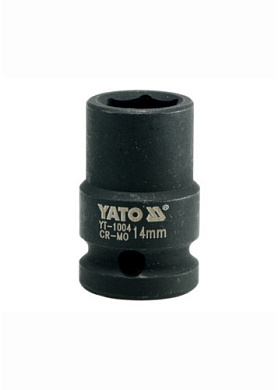 Головка торцева ударна шестигранна YATO YT-1004 1/2" М14 x 39 мм Фото 1