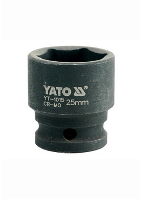 Головка торцевая ударная шестигранная YATO YT-1015 1/2" М25 x 43 мм Фото 1