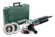 Болгарка Metabo WEQ 1400-125 Set, 600347510