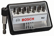 Набор бит Bosch Robust Line Extra-Hart M2, 13 шт