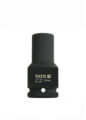 Головка торцева ударна шестигранна YATO YT-1119 3/4" М19 x 90 мм Фото 1