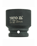 Головка торцевая ударная шестигранная YATO YT-1088 3/4" М38 x 57 мм