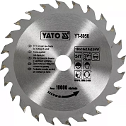 Диск пильный YATO по дереву 130х16х2.8х2.0 мм, 24 зубца (YT-6050)