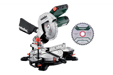 Пила торцювальна Metabo KS 216 M Set, 610216900 Фото 1