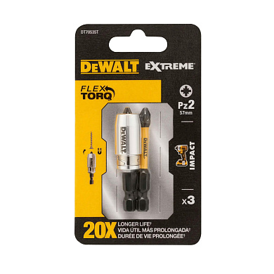 Біта ударна IMPACT TORSION EXTREME DeWALT DT70535T Фото 1