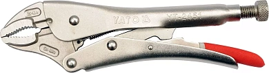 Кліщі затискні Yato Cr-Mo 250 мм (YT-2451) Фото 1