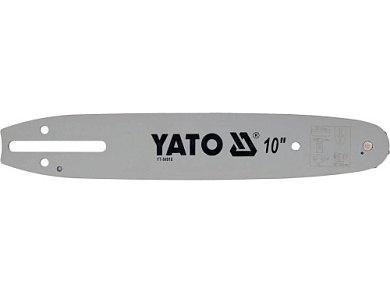 Шина направляющая цепной пилы YATO YT-84916 L= 10"/ 25 см (40 звеньев) для цепей YT-849472 Фото 1