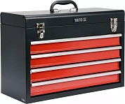 Ящик для инструмента Yato металлический с 4-мя ящиками 218х360х520 мм (YT-08874)