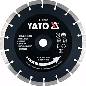 Диск отрезной Yato 230x2.2x10x22.2 мм (YT-59965)