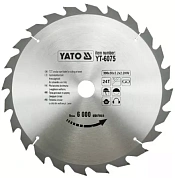 Диск пильный YATO по дереву 300х30x3.2x2.2 мм, 24 зубца (YT-6075)