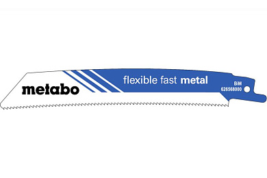 Сабельное полотно Metabo Flexible Fast Metal 150x0.9 мм, 5 шт 626568000 Фото 1