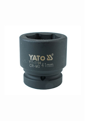 Головка торцевая шестигранная ударная YATO YT-1194 1" М41 x 65 мм Фото 1