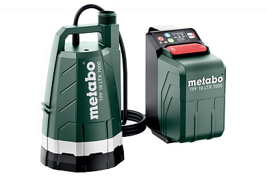 Аккумуляторный погружной насос Metabo TPF 18 LTX 7000 каркас, 601748850 Фото 1