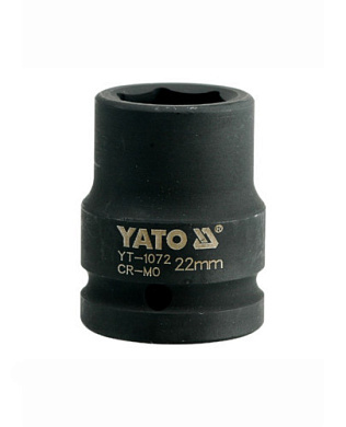 Головка торцевая ударная шестигранная YATO YT-1072 3/4" М22 x 50 мм Фото 1