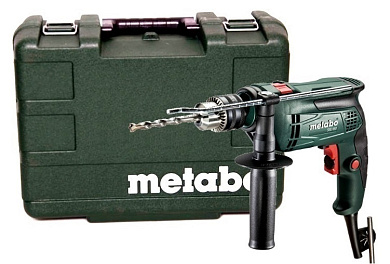 Ударний дриль Metabo SBE 650 + Валіза (ключовий тип патрона) (600671500) Фото 1