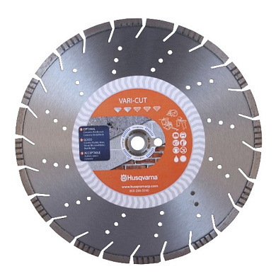 Алмазний диск Husqvarna VARI-CUT, 350 мм Фото 1