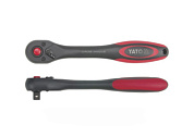 Трещатка 1/2" с изогнутой ручкой YATO YT-0295 257 мм 72 зубца