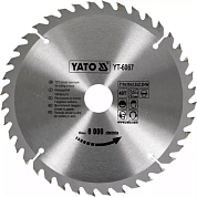Диск пильный YATO по дереву 210х30x3.2x2.2 мм, 40 зубцов (YT-6067)