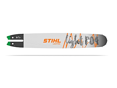 Направляющая шина STIHL LIGHT P04 Rollomatic E Light 30 см, 3/8" P, 1,3 мм, 44 z (30050007405) для MS 170–251; MSE 170-230; HT 105-135; (цепи 63 PM, PM3, PS, PS3, PD3 – 44 ведущих звена) Фото 1