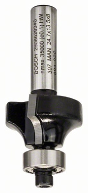 Концевая фреза с шарикоподшипником Bosch Standard for Wood 8x24,7x53 мм Фото 1