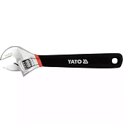 Ключ розвідний Yato 150 мм гумова рукоятка (YT-21650)