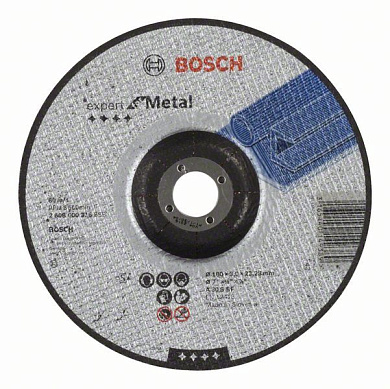 Отрезной круг Bosch Expert for Metal (2608600316) вогнутый 180 мм Фото 1