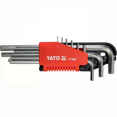 Ключи 6-гранные Г-образные YATO YT-0500 Фото 1