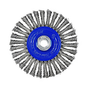 Щетка дисковая S&R, нержавеющая плетенная проволока 115 (135556115)
