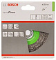 Щетка дисковая из нержавеющей стальной проволоки Bosch Clean for Inox Ø 115x0.3 мм Фото 3