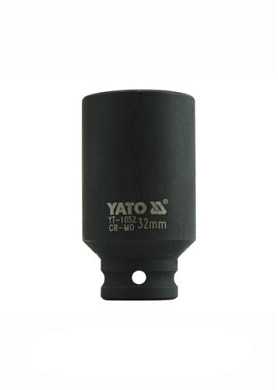 Головка торцевая ударная шестигранная YATO YT-1052 1/2" М32 x 78 мм Фото 1