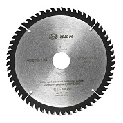 Диск пильный S&R Meister Wood Craft 185x30/16/20x2,2 мм 60 зуб (238060185)