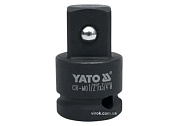 Перехідник ударний YATO YT-1067 квадрат 1/2" - 3/4" 48 мм