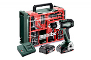 Акумуляторний шуруповерт Metabo BS 18 L Mobile Workshop, 614051710