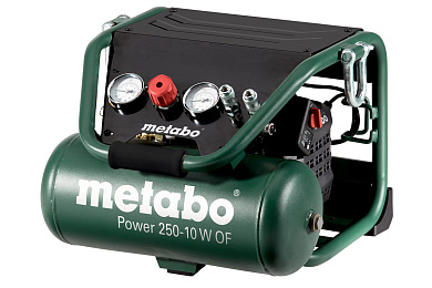 Безмасляный компрессор Metabo Power 250-10 W OF (601544000) Фото 1