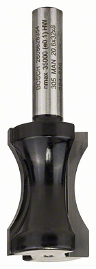 Плоскопрофильная фреза Bosch Standard for Wood 8x20,6x63,5 мм Фото 1
