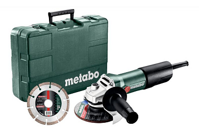 Болгарка Metabo W 850-125 Set, 603608510 Фото 1