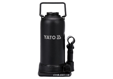 Домкрат гидравлический столбовой YATO YT-17045 12 т, H= 230 - 505 мм Фото 1