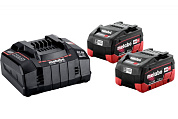 Базовий комплект Metabo LiHD 2x5.5 Аг + 1x ASC 145 685122000