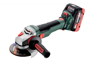 Аккумуляторная болгарка Metabo WVB 18 LTX BL 15-125 Quick LiHD 2x5.5 Ач, 601731660 Фото 1