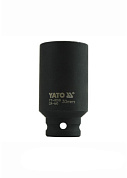 Головка торцева ударна шестигранна YATO YT-1050 1/2" М30 x 78 мм