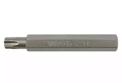 Насадка викруткова YATO YT-0405 "TORX" T25 x 75 мм 6-гр. хвост. 3/8" Фото 1