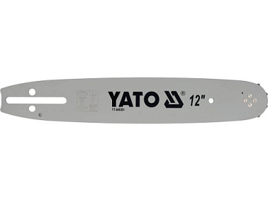 Шина направляющая цепной пилы YATO YT-849381 L= 12"/ 30 см (45 звеньев) для цепей YT-849495 Фото 1