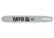 Шина направляющая цепной пилы YATO YT-84931 L= 14"/ 36 см (52 звеньев) для цепей YT-84951, YT-84960