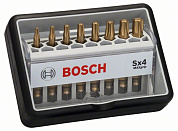Набор бит Bosch Robust Line Max Grip Sx4, 8 шт