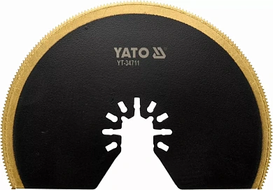 Полотно-насадка дискове для реноватора Yato YT-34711 BIM-TIN 100 мм Фото 1