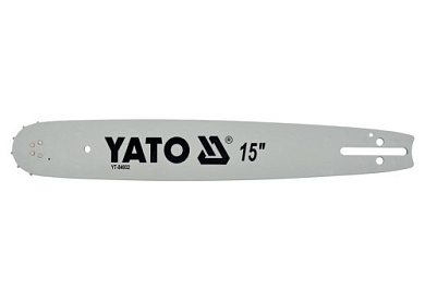 Шина направляющая цепной пилы YATO YT-84932 L=15"/ 38 см (56 звена) для цепных пил YATO YT-84961 Фото 1